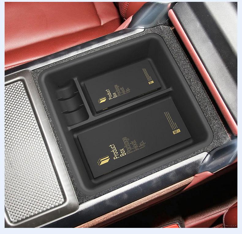 Compatible Armrest Box Storage for 2023-2026 Land Rover Range Rover Sport Central Console Accessories