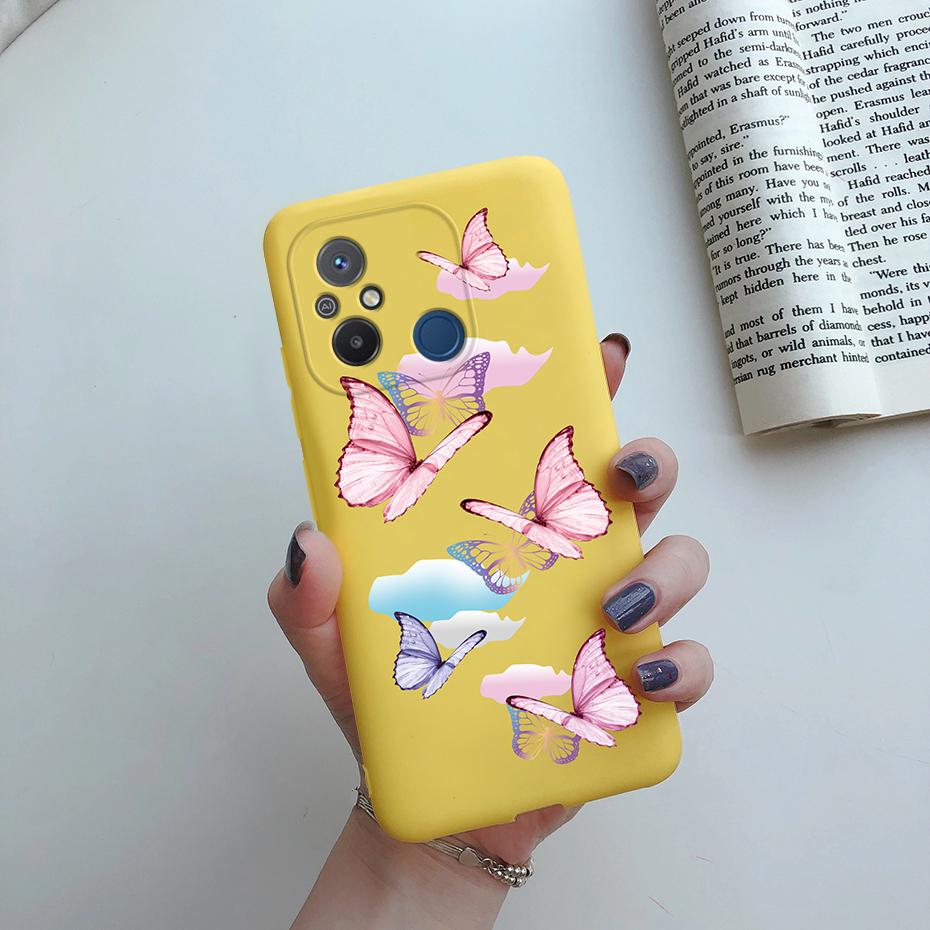 For Xiaomi Redmi 12C Case Cute Love Heart Phone Case Bumper Back Shockproof Soft TPU Cover For Redmi 12C 12 C Case Fundas 6.71''