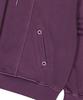 Mahagrid Pigment Stripe Mixed Zip Up Hoodie Purple(Mg2Fffm492A)