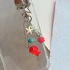 Y2K  Goldfish Phone Chain Cute Ocean Mobile Phone Lanyard Beaded Cellphone Hanging Rope Keychain Earphone Pendant