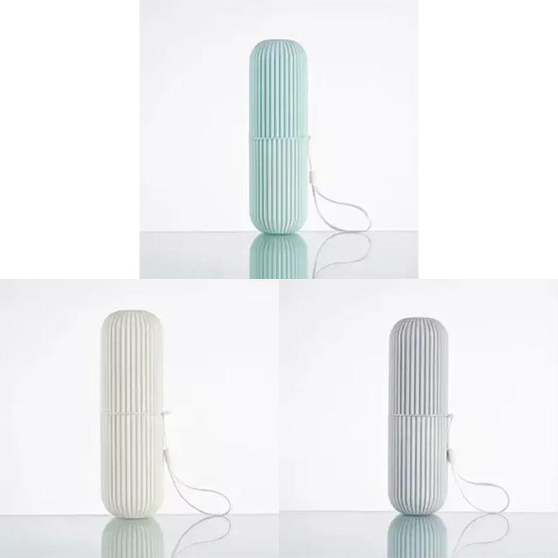 1/2/3/S Portable Toothbrush Cup Bathroom Toothpaste Holder Storage Case Box Organizer Travel Toiletries Storage Cup