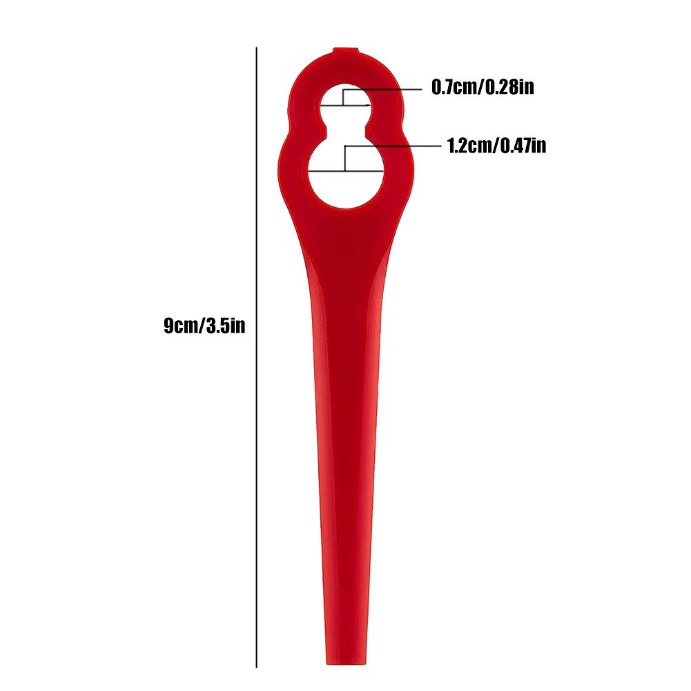 20/60/100/120pcs Replacement Blade Set Fast Cutting L90 Strimmer Blades Grass Trimming Machine Blade Grass Trimmer Accessories