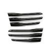 Fit For 2016-  Cadillac XT5 Black Steel Front Fog Light Lamp Strip Trim
