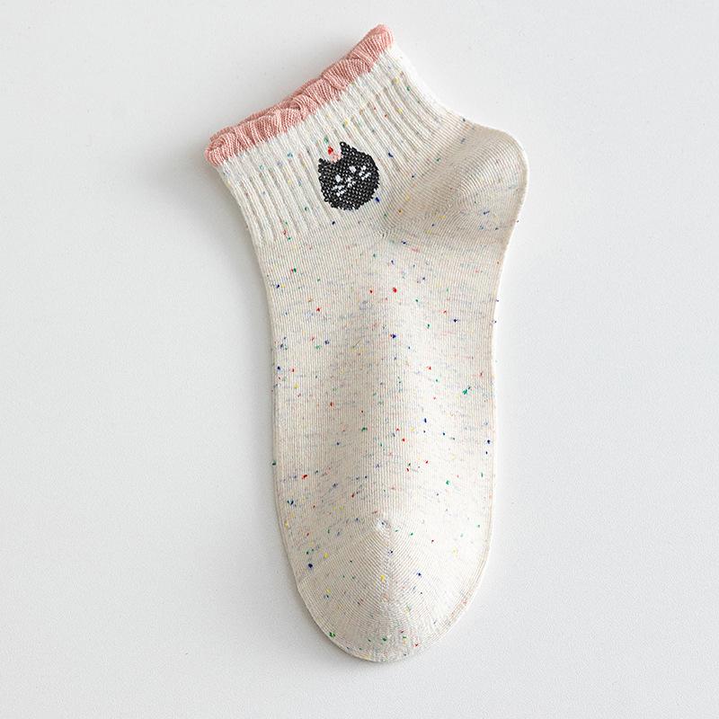 Summer Cute Ideas: Animal Short Socks, Cartoon Girls' Socks, Short Socks, Thin, Breathable Shallow Socks and Cotton Socks for Girls