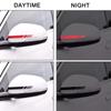 TOMALL 6pcs Rearview Mirror Car Stickers Reflective Stripes Car Mirror Decal Decoration DIY Personalization Waterproof Car Side Decal for Automotive