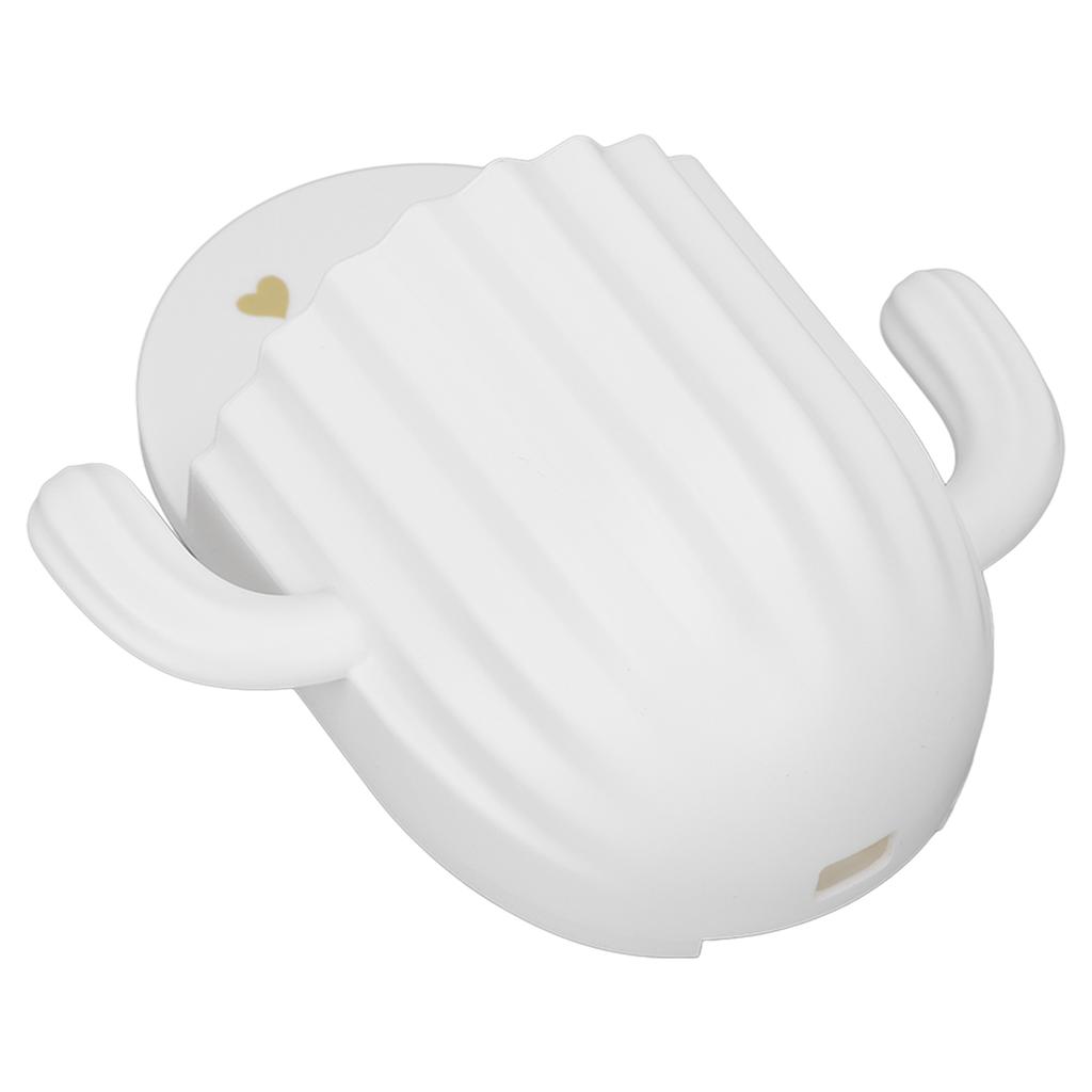 Wall Mounted Storage Box Hole Punching Cactus Shaped Toothpaste Toothbrush Comb Storage Rack for Bathroom
