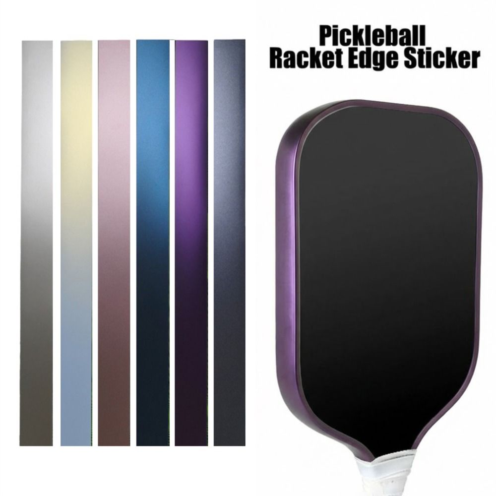 TPU Pickleball Racket Edge Sticker High Elastic Paddle Head Edge Tape  Training
