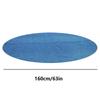 Round Solar Thermal Pool Cover Solar Hot Tub Covers Weatherproof Foldable Protector Portable Energy Saving Thermal Blanket