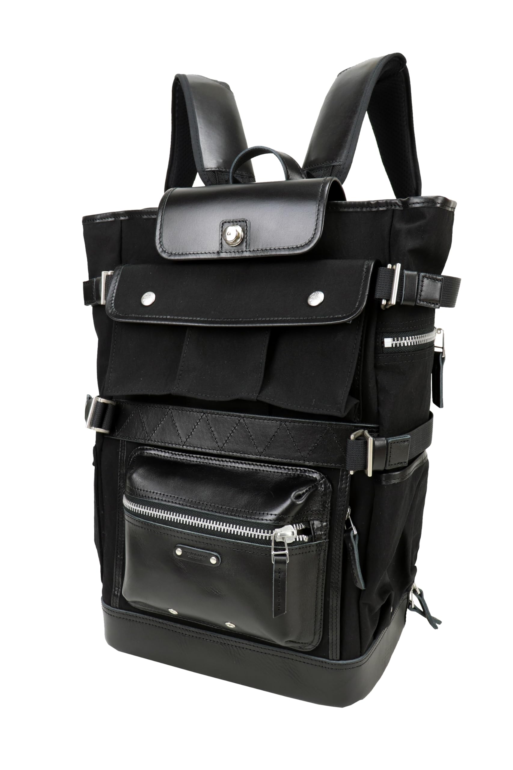 

Bag Absolute Backpack Leather x Nylon x [Masterpiece] (Nylon Leather, Black) чорний