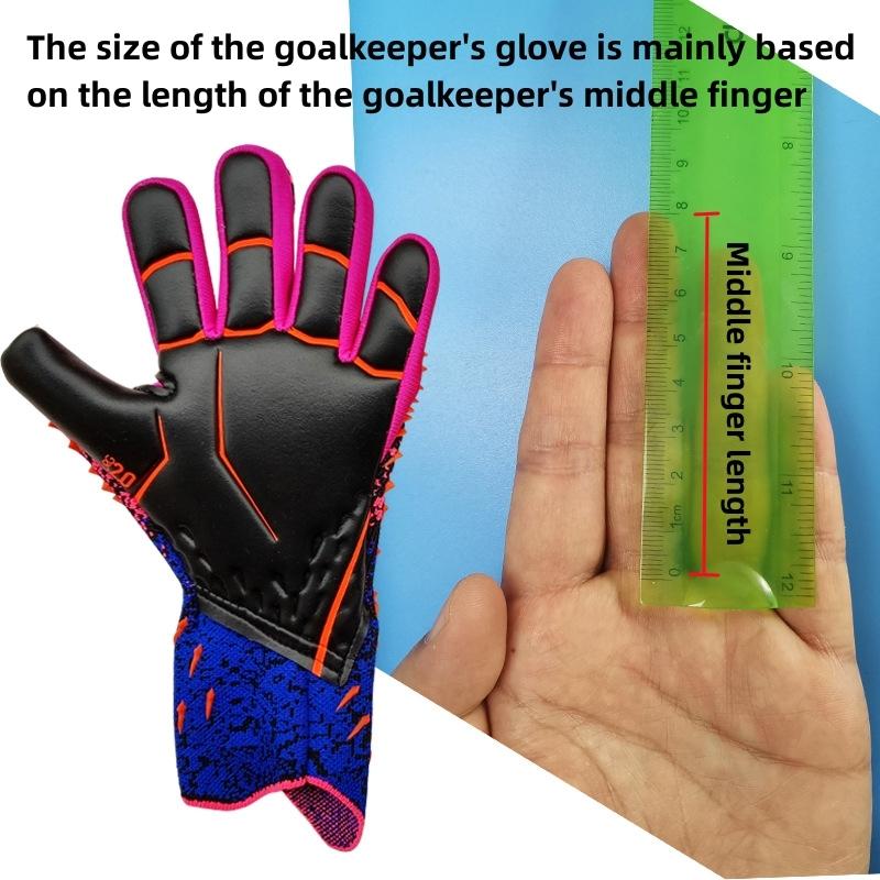Professional Goalkeeper Gloves Kids Adults Football Goalie Gloves Anti-slip Soccer Goalie Gloves Training Protective Accessories