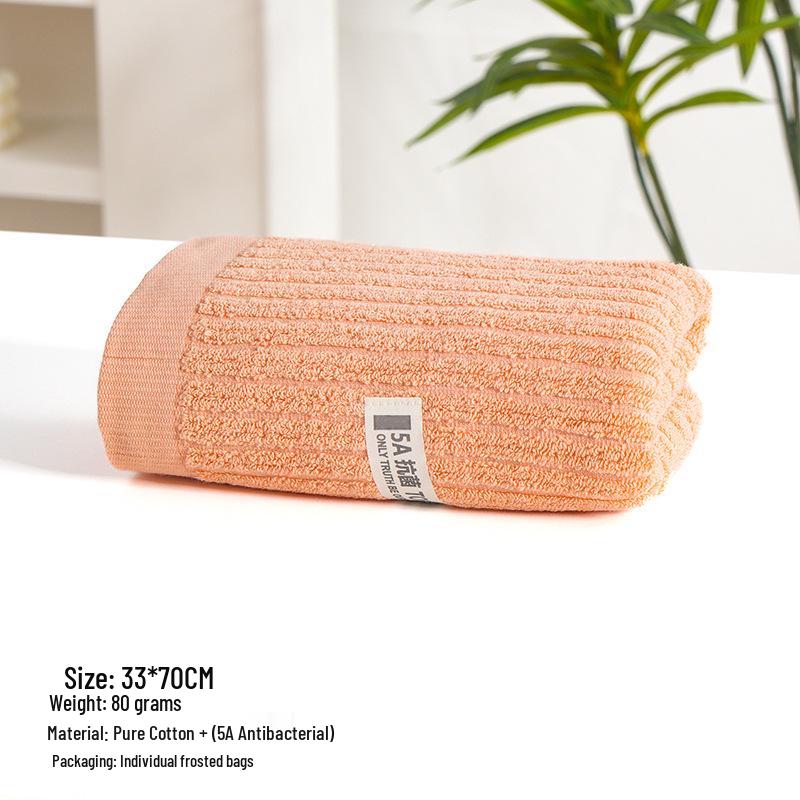 Antibakterielle reine Baumwolle einzeln verpackte Handtücher - Saugfähige Gesichts- & Badetücher für Erwachsene, Männer & Frauen