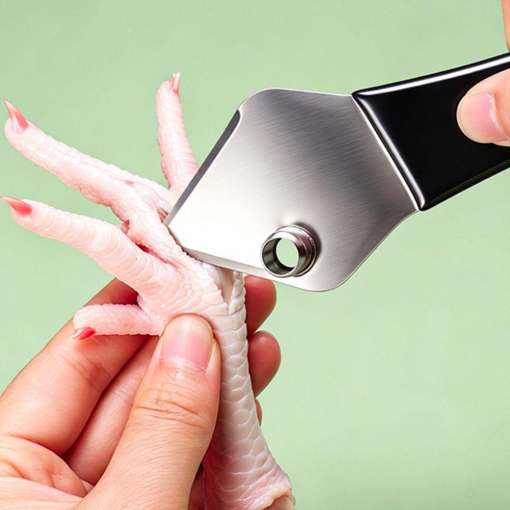 Stainless Steel Chicken Foot Deboning Cutter Efficient Chicken Claw Bone Removal Tool Factory