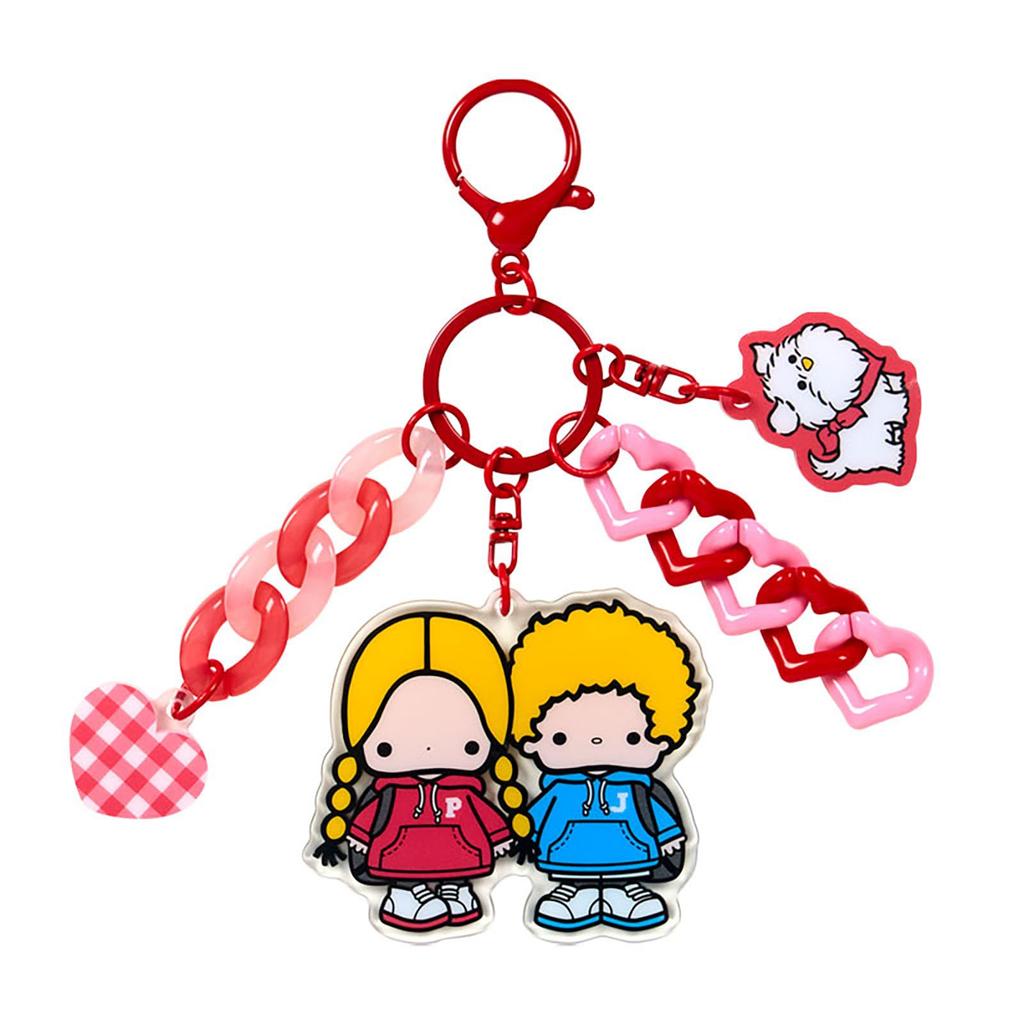 Sanrio Keychain Patty Jimmy 220337 (Two Lookbooks) &