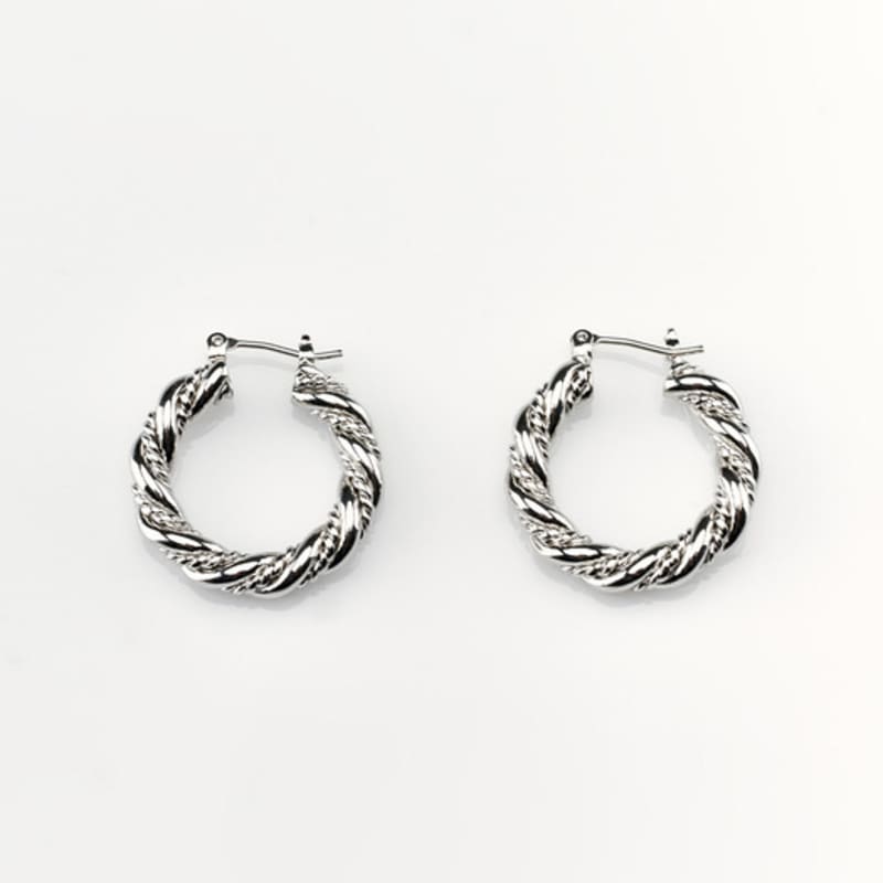 Fine O’ Kind Twist Ring Earrings