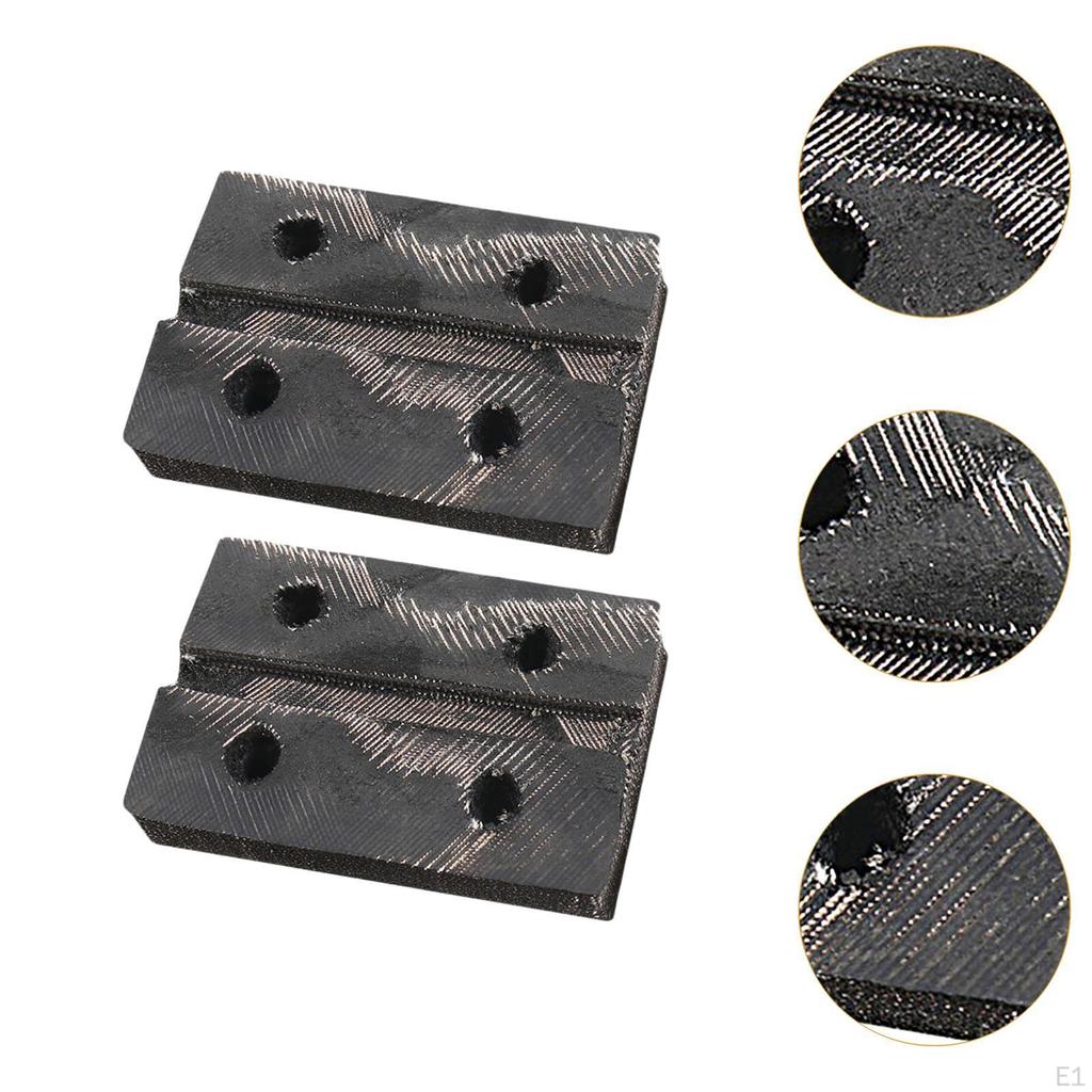 2 Stück Autoheber-Pads Stützblöcke Schwerlast-Wagenheber-Pad Gummi-Armschützer