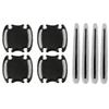 Car Door Reflective Stickers Anti-scratch Safty Warning Stickers Auto Handle Protection Film Exterior Styling Car Accessories
