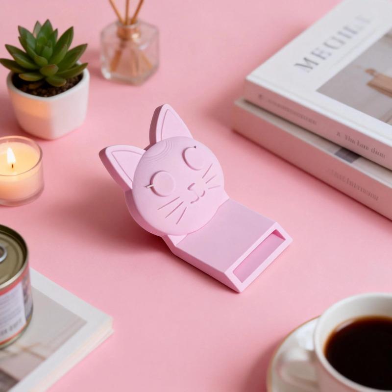 1/4PCS Handheld Can Opener, Cat Shaped Can Opener, Suitable for Various Pull Tab Cans, Sturdy Kitchen Tools, Portable Can Opener