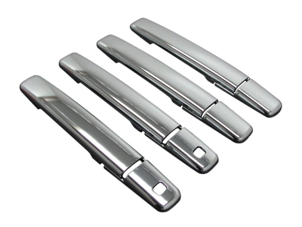 BRIGHTZ Chrome Door Handle Covers and Knobs Set B for Toyota Days and 48 and B48W 43, 44, 45, 46, 47, (DAYZ-NOBU-A2B2) B43W, B44W, B45W, B46W, B47W,