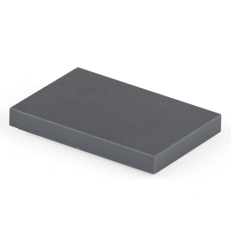 50 STÜCK DO-IT-YOURSELF Bausteine Dünne Figurensteine Glatt 2x3 Noppen Pädagogisches Kreatives Spielzeug ideal für