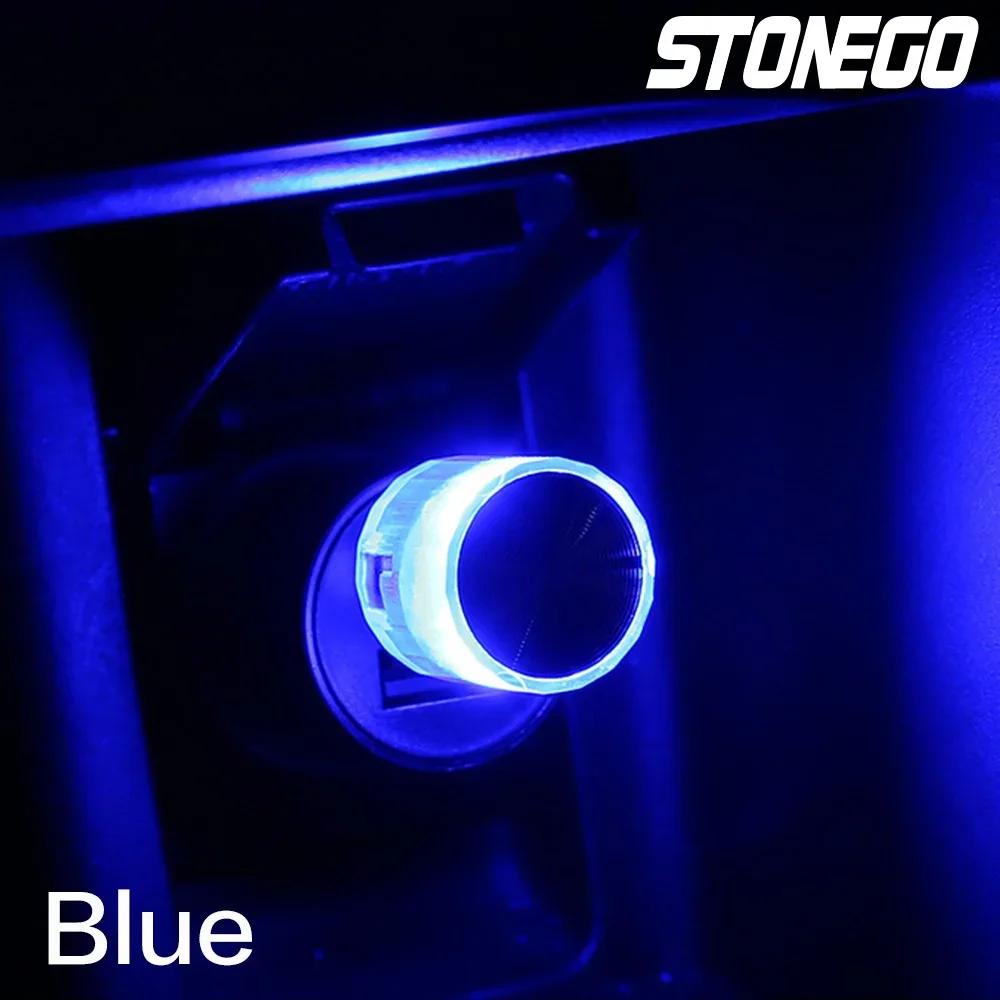USB Plug-In 5V Atmosphere Light Mini LED Decorative Ambient Light for Auto Desktop Wall Interior Home Decoration