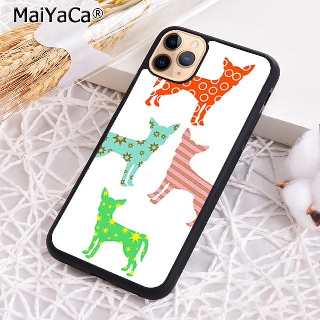 Chihuahua Niedlicher Hund Welpe Collage Handyhülle Schale Für iPhone 17 Air 12 13 16 pro max 15 14 plus Hülle coque