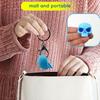 Keychain 3D Skull Design Multi-Scene Hangers Keys Bags Suitcases High-precision Key Holder Street Style Accessory