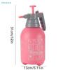 2000Ml Hand Pressure Sprayer Bottle - Adjustable Nozzle Plant Watering Can For Garden Indoor Plants  Cleaning