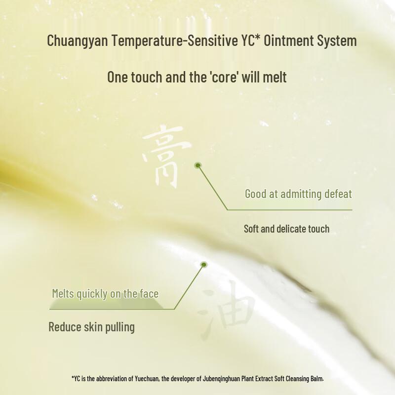 ZHU BEN Qinghuan Plant Extract Purifying Makeup Remover Balm