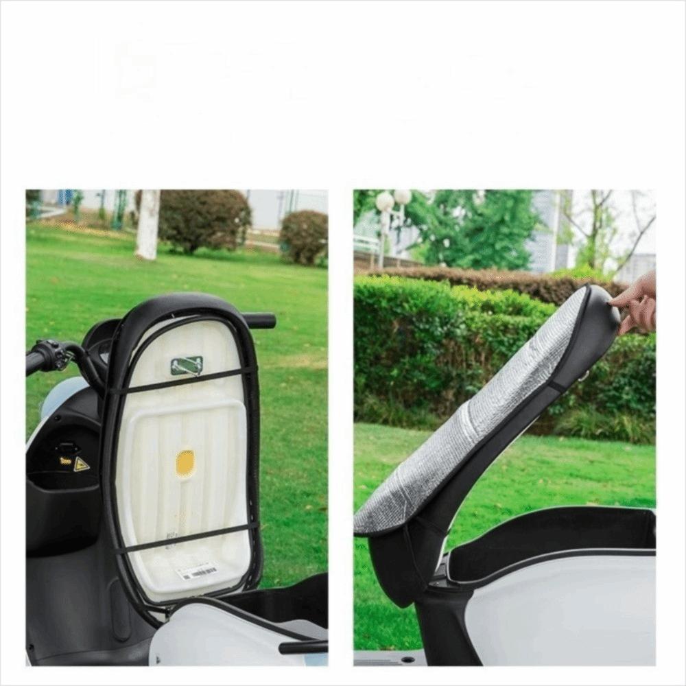 Aluminum Foil Reflective Heat Electric Scooter Heat Insulation Pad Sunproof Seat Cushion Outdoor