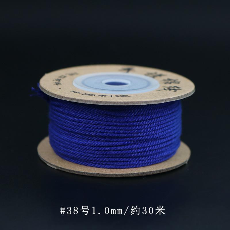 Filo di Cotone Tibetano Strofinato a Mano, Braccialetti Intrecciati a Mano, Stelle Luna, Perle Bodhi Buddha, Nappe, E Fili da Gioco