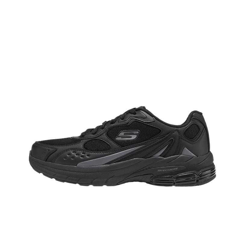Skechers Sport Mens Lightweight Cushioning Running Shoes Men sneaker 8790349-BBK 45