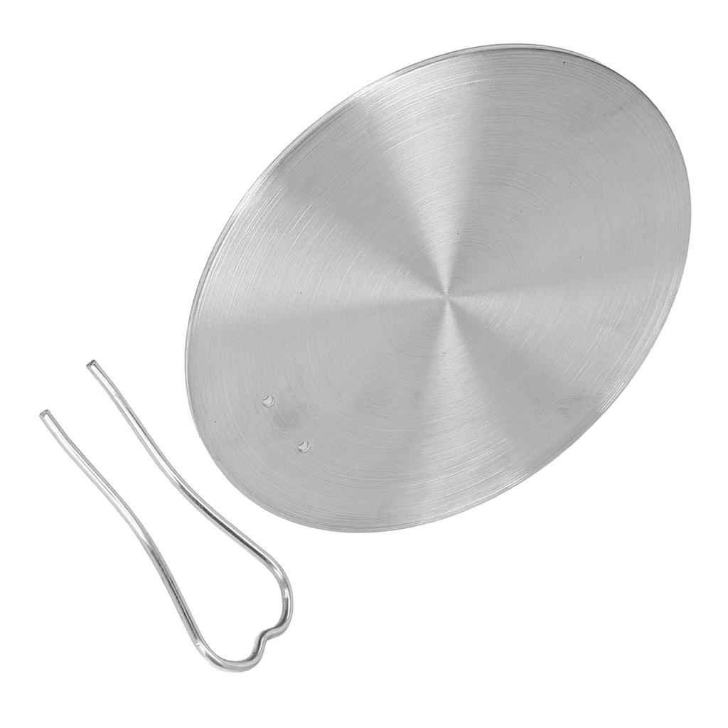 Heat Diffuser Plate Stainless Steel Induction Plate Electric Induction Cooker Diffuser Adapter for Home Kitchen