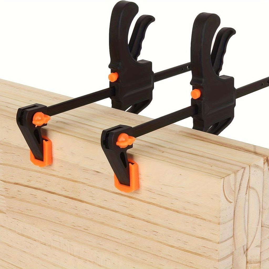 12 Inch Bar Clamps for Woodworking, Quick Grip Clamps Trigger Clamp One Handed Ratchet Clamp, Mini Small Bar Clamp for Craft
