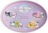 Skater Melamine Stylish Character Breakfast Sanrio Extremely Moving Plate, 20cm, Plate, All-Stars Rabbit, MPL20P-A