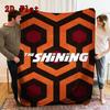 The Shining 2D Flat Pattern Flannel Blanket High Quality All Seasons Warmth and Comfort Perfect for Christmas Gifts.MMT0918475