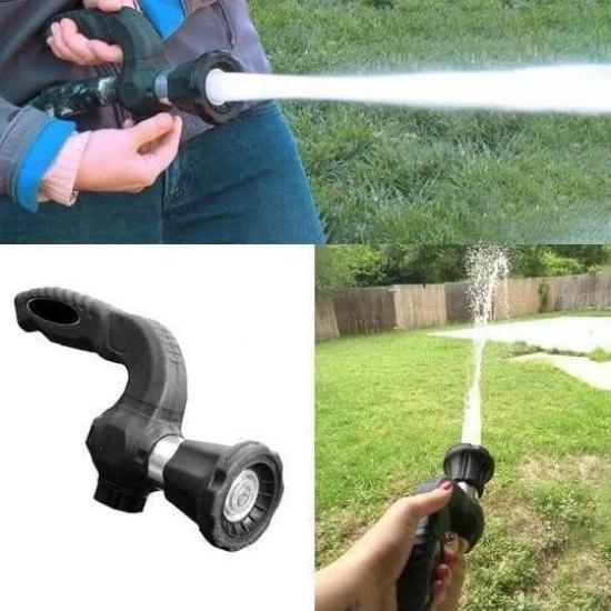 Handheld Water Gun Sprayers Hose Blaster Fireman Nozzle Lawn Hot Water Washdown Spray Nozzle For Watering Plants, Car Washing, Pets Bathing And