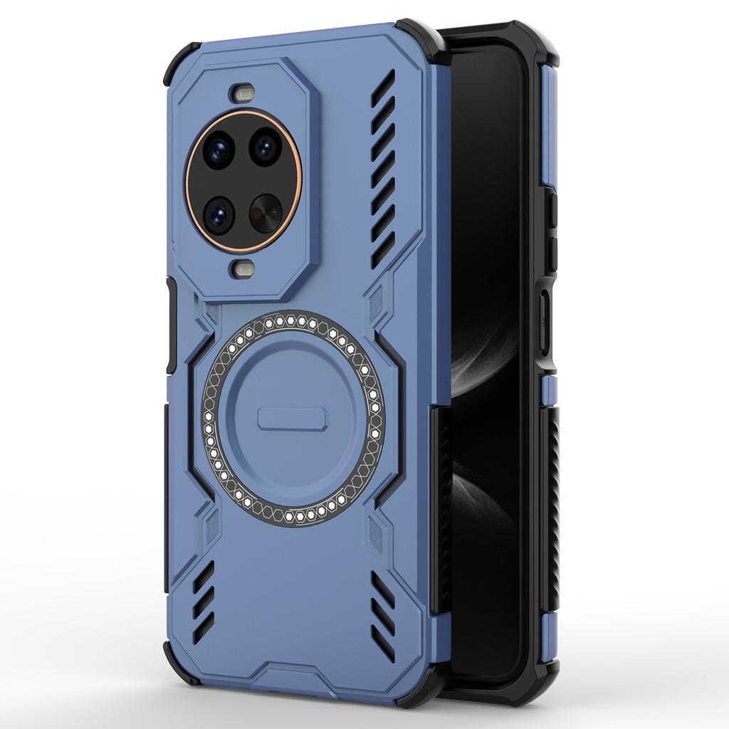 For Huawei Nova 14 Ultra 5G Magnetic Case Butterfly Armor Hollow Heat Dissipation PC+TPU Phone Cover