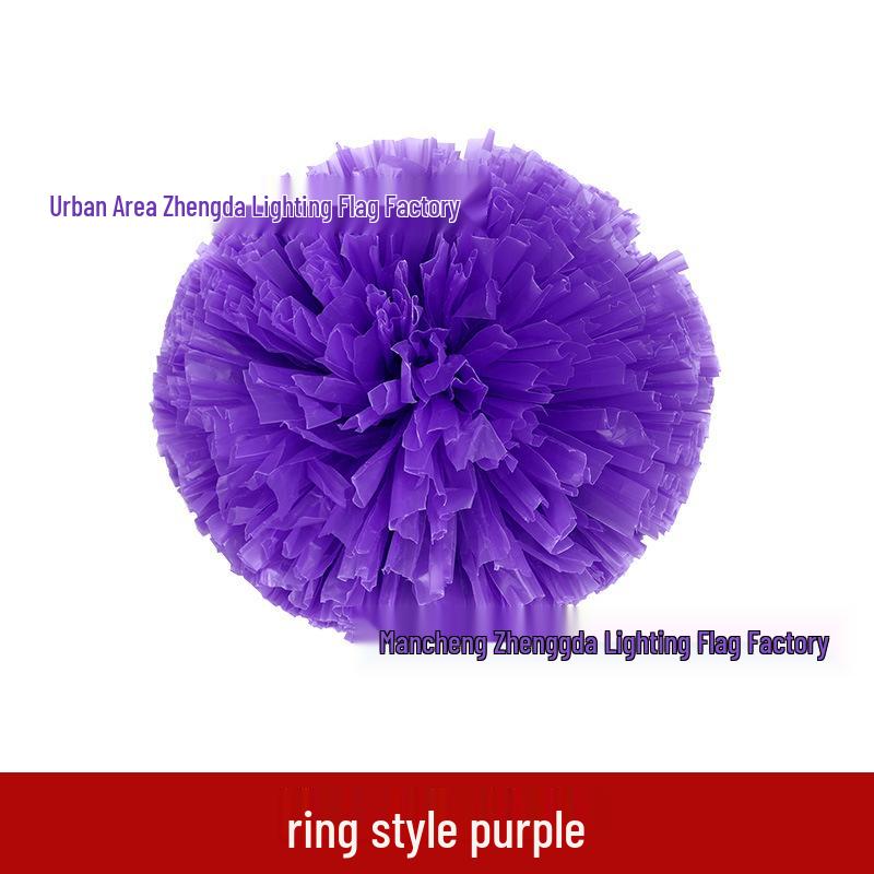 פונפונים גדולים מט לצ'ירלידינג עם ידיות דו-ראשיות