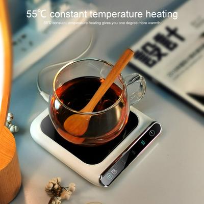 Heating Coaster 3 Gear USB Automatic Power-off Protection 5V-2A Mini Portable Coffee Mug Cup Warmer Daily Use