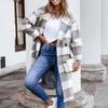 Women's  And Winter Casual Thickening Warm Long-sleeved Mid-length Coat