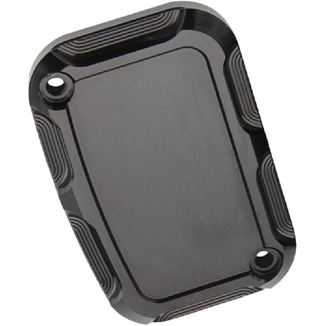 Riloer Front Rear Brake Master Cylinder Cover, Front Brake Reservoir Master Cylinder Cover, 2008-2017 Compatible with Harley FLH FLHX FLHX Road King,