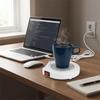 US Standard Plug Mug Warmer Uniform Heating Plate Cup Heating Pad Tea Thermal Mat  Office