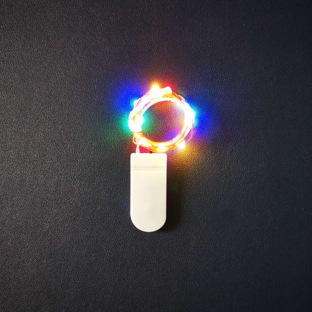 

Хэллоуин и Рождество 2 м Медные проволочные огни с 20 оранжевыми и фиолетовыми светодиодами, Питание от батареек 2m 20 lights