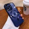 Luxury New Clear Lens Film Magnetic Case For IPhone 15 14 13 12 11 Pro Max Plus Plating Wireless Charging Shockproof Cover