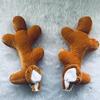 Car Christmas Reindeer Antler Decorations Cotton Christmas Decorations Antlers Decor Festive Cute Ornament For Automotive