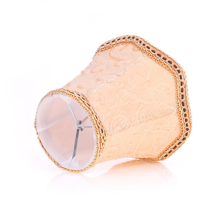Simple Chandelier Lamp Shade Retro Candle Chandelier Cloth Lampshade Nordic Style Modern Lamp Cover For Home Decoration