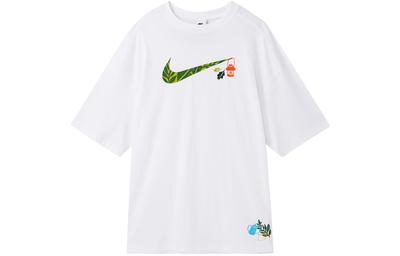 Women'ss Sportswear Swoosh Cartoon Print Retro Crewneck T-Shirt White FN3711-100