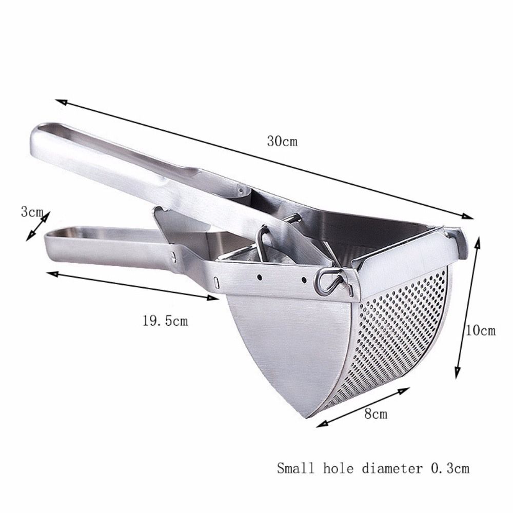 Stainless Steel Potato Ricer Hand Press Manual Juicer Potato Masher  Supplementary Food
