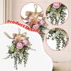 Artificial Garland, Reusable Wreath for Hanging, Housewarming Parties, Weddings, And Fireplace