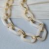 New Phone Chain Accessory Detachable Parts Amber Crossbody Resin Cute Strap Phone Case Chains Acrylic Shoulder Lanyard Hanging Chain